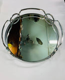 Art Deco mirror serving tray