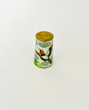 Enamel and Brass Cloisonné Thimble