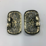 Pair of French Art Nouveau buckles