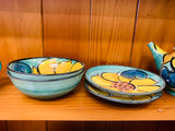 Retro NZ pottery teaset for 2
