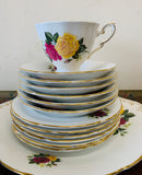21 piece Royal Standard tea set