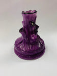 Purple glaze ceramic tree trunk vase