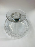 Large Stuart Crystal footed compote serving bowl