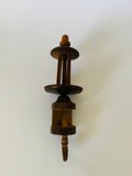 Antique wooden winding clamp