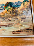 Edna Harnett oil painting Tutukaka