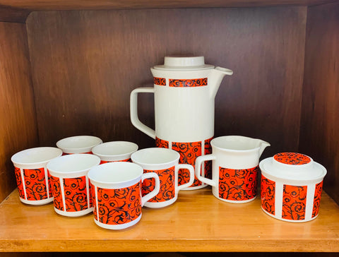 Retro Johnson bros coffee set