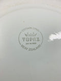 Crown Lynn Topaz dinner plate