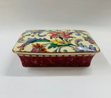 Kaiser Florenti floral lidded jewellery box