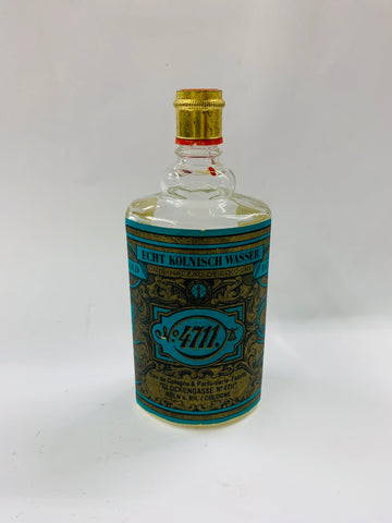 Vintage No. 4711 cologne bottle