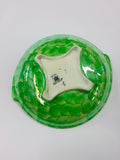 Maling green thumbprint bowl