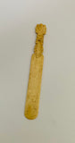 Antique bone page turner or bookmark