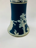 Adams Tunstall dark blue jasperware vase
