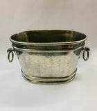 Antique pewter champagne ice bucket