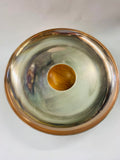 Anolux Midcentury copper and wooden bowl made in NZ