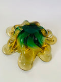 Murano style art glass bowl