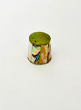 Brass and Mother of Pearl Thimble