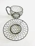 Vintage Wire Cup and Saucer