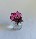 Swarovski Crystal bunch of flowers