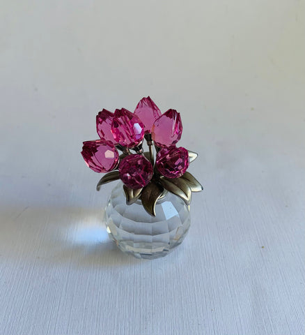 Swarovski Crystal bunch of flowers
