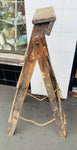 Antique wooden step ladder