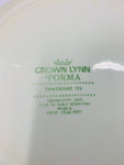 Crown Lynn Charmaine 333 large dinner plate
