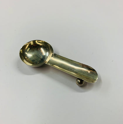 Rare sterling silver single cigarette ashtray