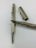 Sterling silver fountain pen and pencil