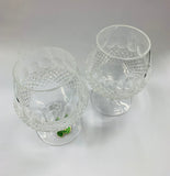 Pair of Waterford Crystal Colleen pattern Brandy balloons