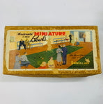 Modernite miniature bowls set made in NZ