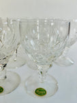 Set of Eight Stuart Crystal Short Glasses