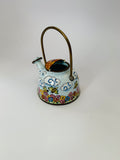 Small enamel painted watering can