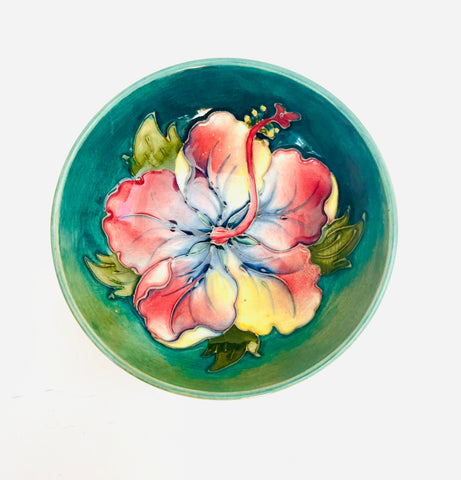 Moorcroft Small Green Bowl