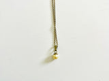 Silver Necklace with Pearl Pendant