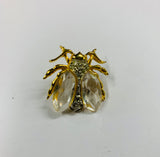 Swarovski Crystal Bee pin brooch