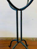 Midcentury metal candelabra