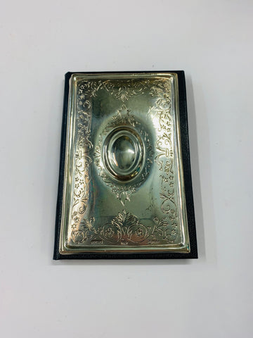 Sterling silver address book