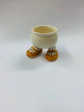 Novelty feet egg cup