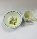 Wedgwood Peter Rabbit bowl and mugMade