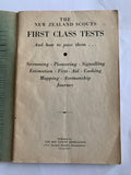 The New Zealand Scouts First Class Test Booklet