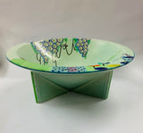 Carlton ware Garden Gate Art deco bowl