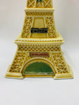 Rare Garnier Eiffel Tower ceramic decanter