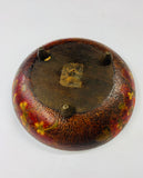 Folk Art New Zealand Pohutukawa wooden bowl