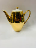 15 Piece Rembrandt gold coffee set