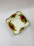 Royal Albert Old Country Roses square sweet dish