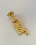 Antique bone sewing clamp
