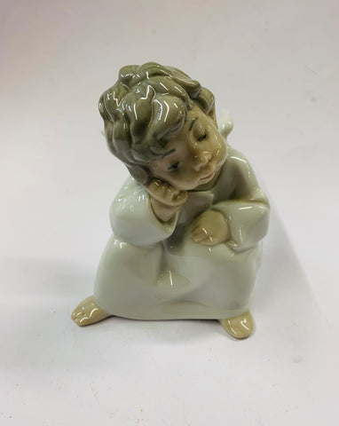 Lladro thinking angel