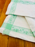 Set of Four 1980s Irish Inspired Napkins