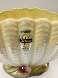 Titian Studio ware shell vase