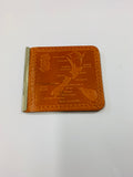 New Zealand map leather wallet