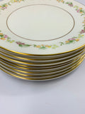 Set 8 Royal Doulton Symphony lunch plates